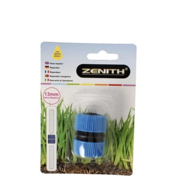Zenith Clip‑On Repairer 13 mm – Bulk Pack of 10 – Quick-Fix Irrigation Hose Connector