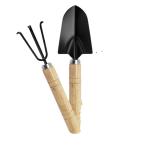 Yiad 2‑Piece Gardening Kit – Hand Trowel & Cultivator with Wooden Handles