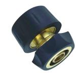 Gro Premium Brass Hose Connector – 19 mm (¾″) Quick-Lock, Solid Brass, Anti-Slip Grip