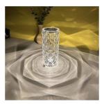 RGB Crystal Rose Atmosphere Table Lamp With Remote