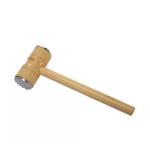 Double-Sided Wooden Meat Tenderizer Hammer – Heavy-Duty Mallet for Steak, Chicken, and Poultry