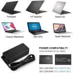 SE-P014 65W USB-C Laptop Charger | 20V 3.25A Fast Charging AC Replacement Adapter