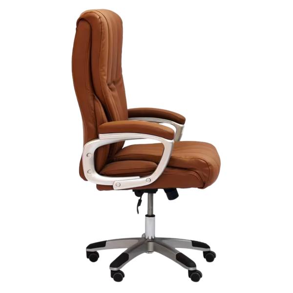 Hover Executive Office Chair - Ergonomic High-Back - Brown