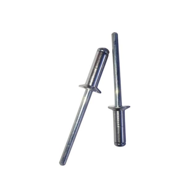 Shind 5.0x8mm Silver Steel Blind Rivets – Approx. 250 Pieces – High-Strength Fasteners for Metal & DIY Applications
