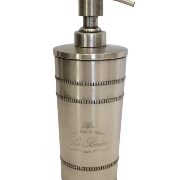 YB Ambiente Beaded Royal Soap Dispenser – Elegant Ceramic Pump for Handwash & Lotion