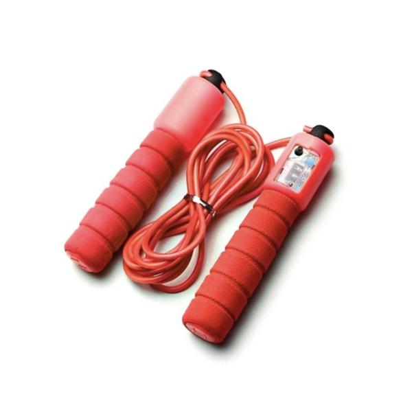 Adjustable Speed Skipping Jump Rope with Counter – Red