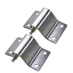 Tool Iron-Zinc Equipment Bolt-Type Bending Hinge – Set of 2 (7 cm)