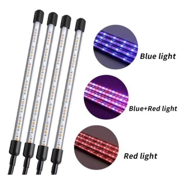 Stylish LED Grow Light Plant Holder & Organizer – Illuminates Indoor Plants with Elegant Display Functionality
