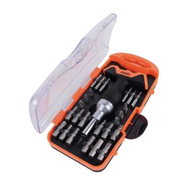 Shind Good Hand Power Impact Multi 25-Piece Screwdriver Bit Tool Set – Durable Chrome Vanadium Alloy for Impact Use