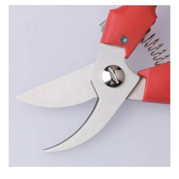 Yiad 165 mm Non‑Slip Garden Pruning Shears – Soft Rubber Grip + Safety Lock