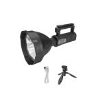 Portable Multifunctional Searchlight – USB & Solar Rechargeable LED Floodlight with Magnetic Base”