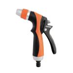 Shind 2‑Pattern Garden Water Spray Nozzle – Soft‑Grip ABS/TPR with Quick‑Connect Brass Pull Rod
