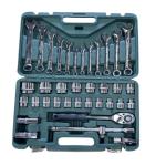 37‑Piece Mechanic Hand Tool Box Set – Chrome‑Vanadium Tools w/ Hard Case