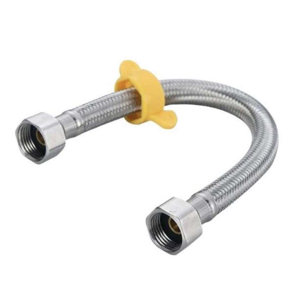 40cm Flexible Braided Hose – Durable, Pressure-Resistant Water Connector for Taps, Toilets & Basins