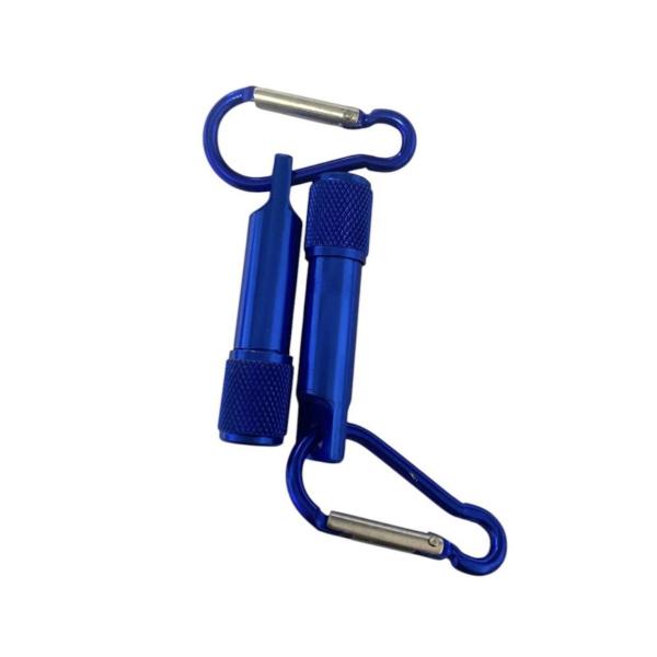 2 × Mini LED Light & Hook Torch – Keychain Bundle (2-pack)