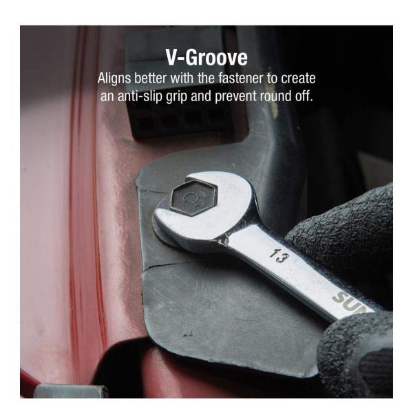 Combination Ratchet Wrench Set – 11‑Piece Chrome Vanadium Spanner Kit for Auto & Mechanic Repairs