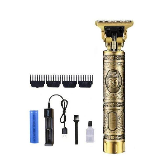 Vintage T9 Rechargeable Hair Clippers – Professional Cordless Trimmer for Men
