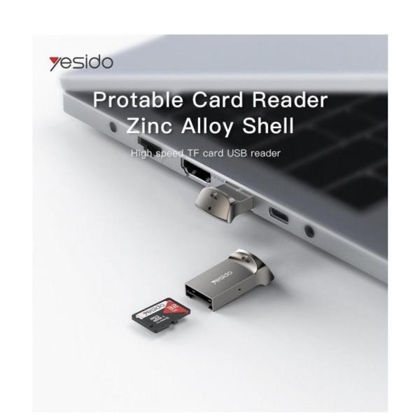 Yesido GS20 USB 2.0 High-Speed Micro-SD (TF) Memory Card Reader