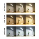 LED Foldable Desk Lamp – Rechargeable with 3 Color Temperatures, Stepless Dimming, Touch Control