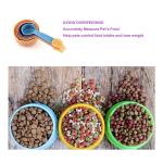 10-Piece Plastic Measuring Cups & Spoons Set – Stackable, Multicolored, BPA-Free for Baking & Cooking