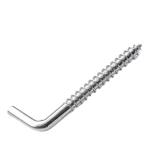 Shind - 3.9x52x17mm L-Shaped Screws - 121-Pack - Silver