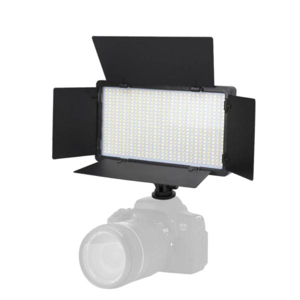 Rechargeable Video LED Light Kit – Pro LED 800 Photography Light, Adjustable Brightness, Compact for Photos & Videos