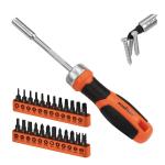 Horusdy 25-Piece Magnetic Ratchet Screwdriver Set – Versatile Home & Automotive Repair Kit