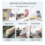 Shind Multipurpose Scrub Cleaning Brush Medium-Stiff Nylon Bristles Ergonomic Handle Blue