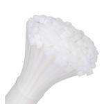 Ultra‑Strong White Nylon Cable Ties (Bulk) – Heavy-Duty Self‑Locking Zip Wraps