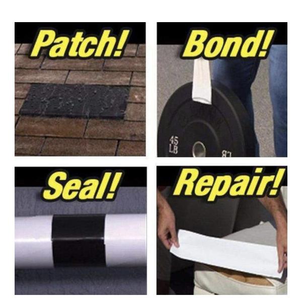 Flex Tape – Super-Strong Rubberized Waterproof Tape for Instant Seals (4 in × 5 ft)