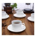 Set of 6 Ceramic Coffee & Tea Cups – 180 ml Porcelain Mugs, Lead‑Free & Stylish Tableware