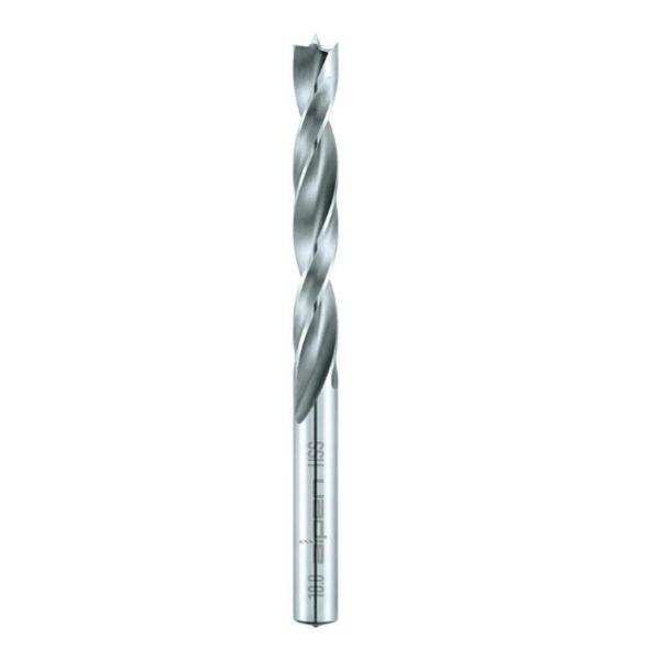 Alpen Profi HSS Wood Drill Bit — 10 mm Brad-Point, 133 mm Overall Length