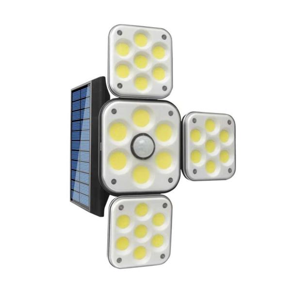 FA‑LF‑1765B Solar Powered Sensor Wall Light – 180 COB LEDs, IP65 Waterproof, Remote-Controlled