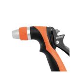Shind 2‑Pattern Garden Water Spray Nozzle – Soft‑Grip ABS/TPR with Quick‑Connect Brass Pull Rod