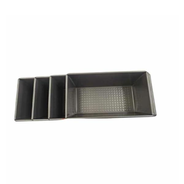 Non-Stick Carbon Steel Bread Loaf Pan – 25cm Rectangular Baking Mold for Homemade Breads