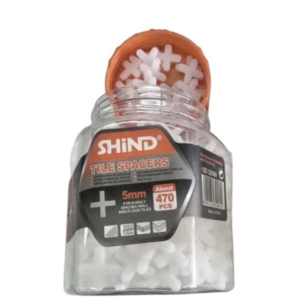 Shind 5mm Tile Spacers – Pack of 470 | Precision Tiling for Walls & Floors