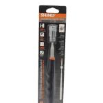 Shind 30659 Telescoping Magnetic Pickup Tool with LED Light – 15 lb Pull, Rotating Joint