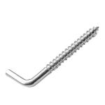 Shind 241‑Piece 2.9×34×15 mm Zinc‑Plated Carbon Steel L‑Hook Screws – Bulk Hardware Pack