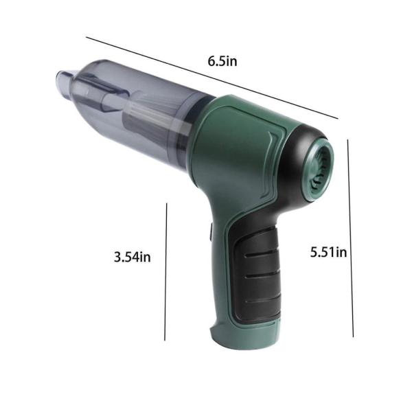 3‑in‑1 Portable Rechargeable Cordless Vacuum Cleaner – 19 000 Pa Brushless Motor, USB‑C Rechargeable, HEPA Filter