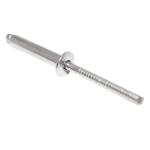 Shind 4.0 x 20mm Silver Steel Blind Rivets – 221-Pack for Metal & Plastic Fastening
