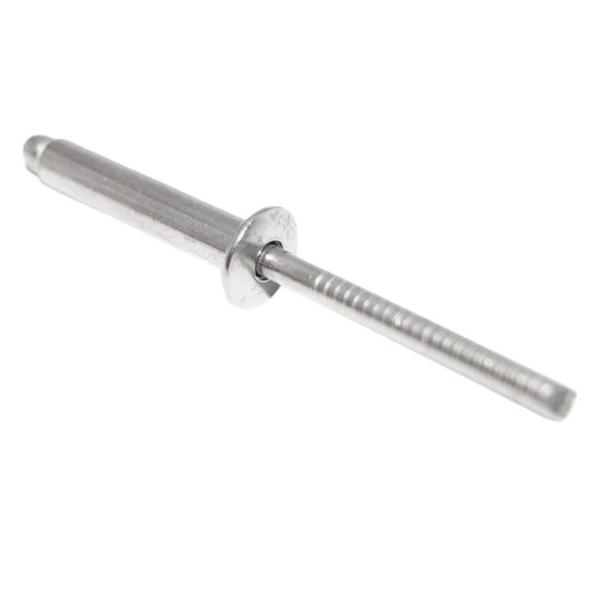 Shind 4.0 x 20mm Silver Steel Blind Rivets – 221-Pack for Metal & Plastic Fastening