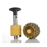 Stainless Steel Pineapple Peeler, Corer & Slicer – Quick & Easy Fruit Preparation Tool with Detachable Handle