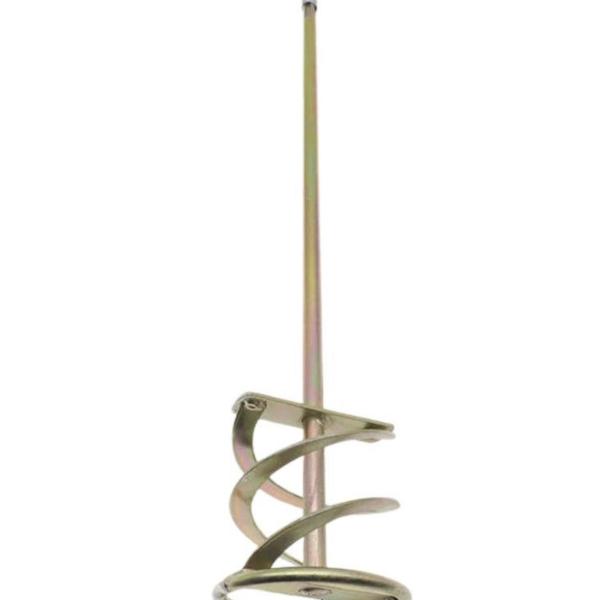 Shind Zinc‑Coated Paint Mixer Paddle – Heavy‑Duty Drill Attachment