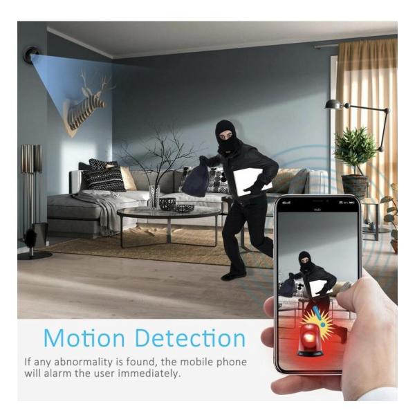 1080HP Mini Wireless WiFi IP HD Camera & DVR – 1080p Night Vision Spy Surveillance Cam
