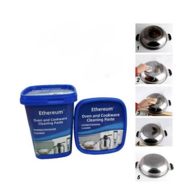 Oven and Cookware Cleaner – Heavy-Duty Grease & Grime Remover for Kitchen Appliances & Pots