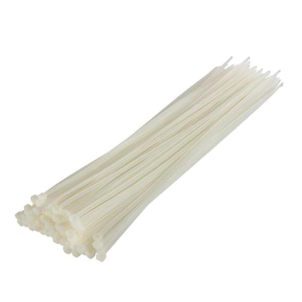 Ultra‑Strong White Nylon Cable Ties (Bulk) – Heavy-Duty Self‑Locking Zip Wraps