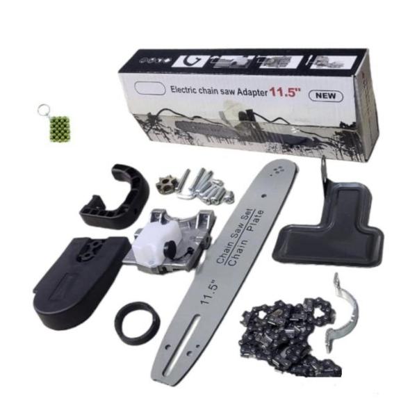 Electric Chainsaw Plate Bracket Kit 11.5″ + Keychain