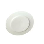 Large White Ceramic Dinner Plate - Premium 11″ / 28cm Round Porcelain
