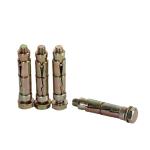 8 mm (M8) Zinc-Plated Shield Anchors – 50‑Pack Box for Masonry & Concrete Fixing