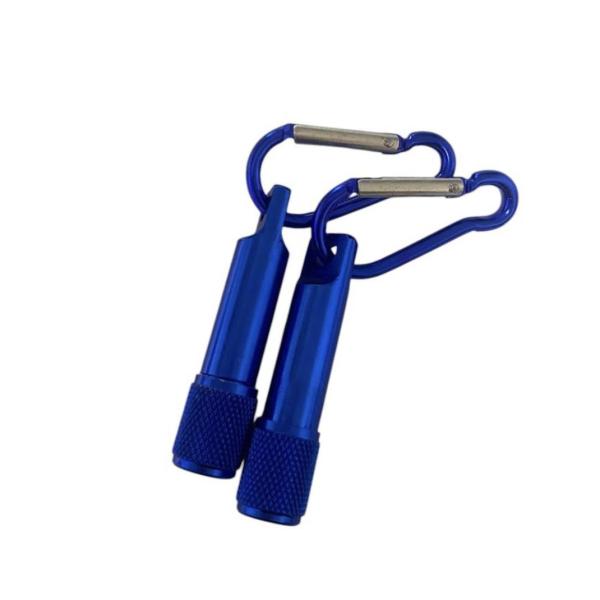 2 × Mini LED Light & Hook Torch – Keychain Bundle (2-pack)